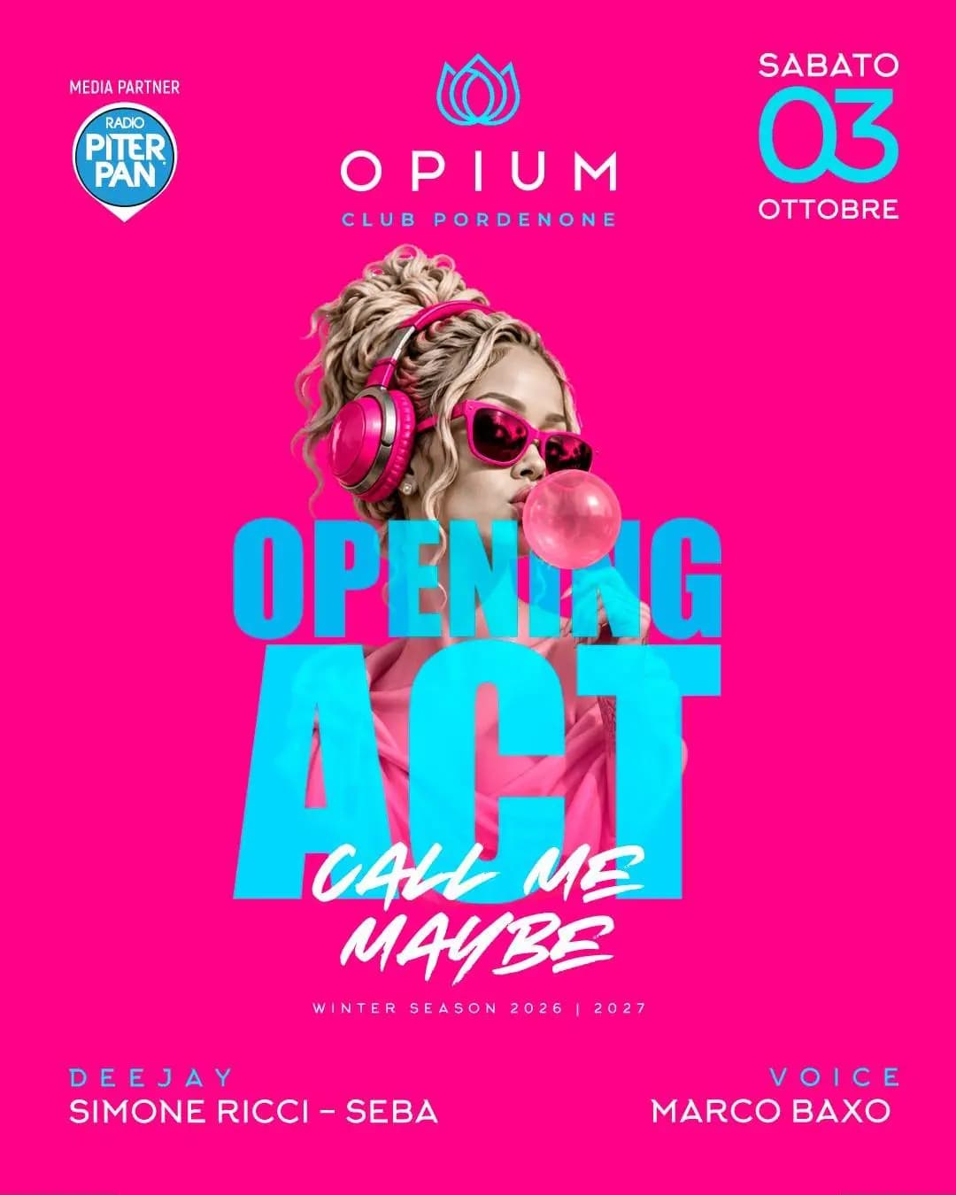 Call Me Baby – Opening Act
